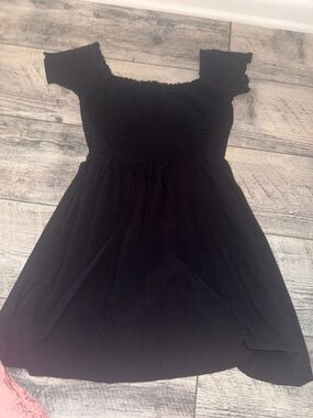 Rewind Black Mini Dress